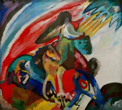 Improvisation 12 (Le Cavalier) - Wassily Kandinsky